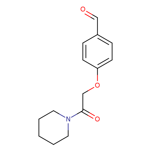 4-(2-Oxo-2-(piperidin-1-yl)ethoxy)benzaldehyde