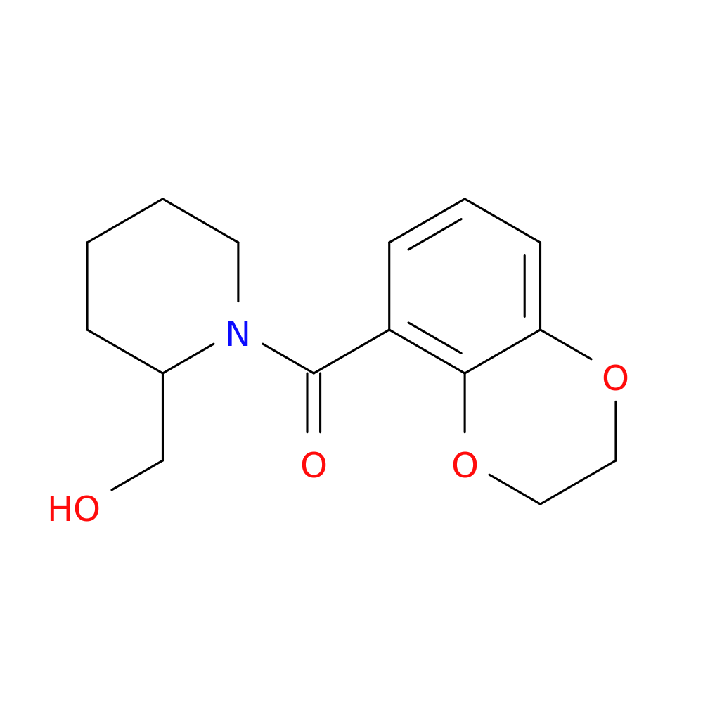 (2,3-Dihydrobenzo[b][1,4]dioxin-5-yl)(2-(hydroxymethyl)piperidin-1-yl)methanone