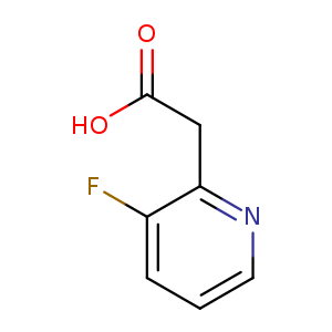 2-Pyridineacetic acid, 3-fluoro-