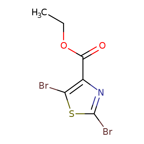 4-Thiazolecarboxylic acid, 2,5-dibromo-, ethyl ester
