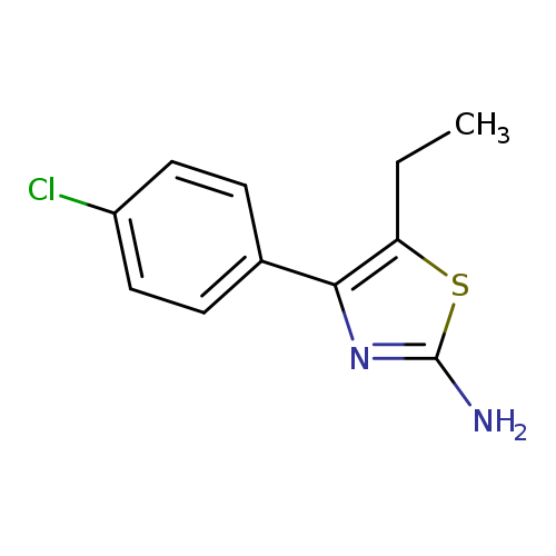 4-(4-Chlorophenyl)-5-ethyl-1,3-thiazol-2-amine