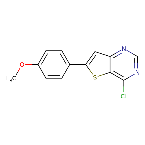 4-Chloro-6-(4-methoxyphenyl)thieno[3,2-d]pyrimidine