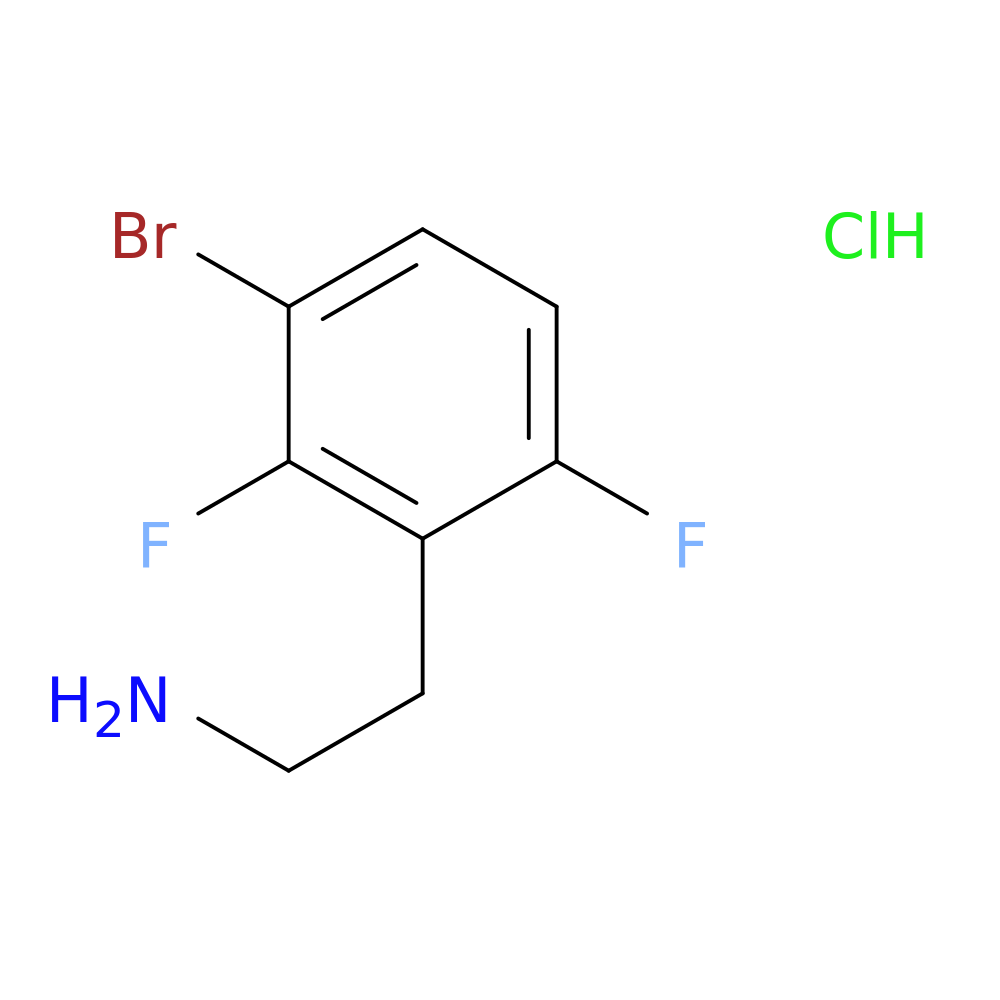 2-(3-bromo-2,6-difluorophenyl)ethan-1-amine hydrochloride