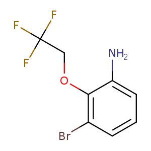 3-Bromo-2-(2,2,2-trifluoroethoxy)aniline