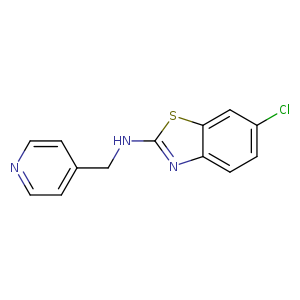 6-Chloro-N-(pyridin-4-ylmethyl)-1,3-benzothiazol-2-amine