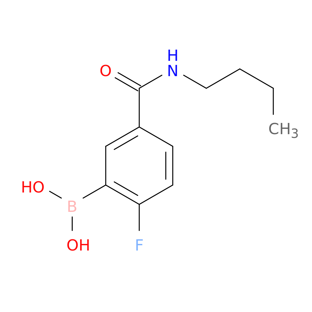 N-Butyl 3-borono-4-fluorobenzamide