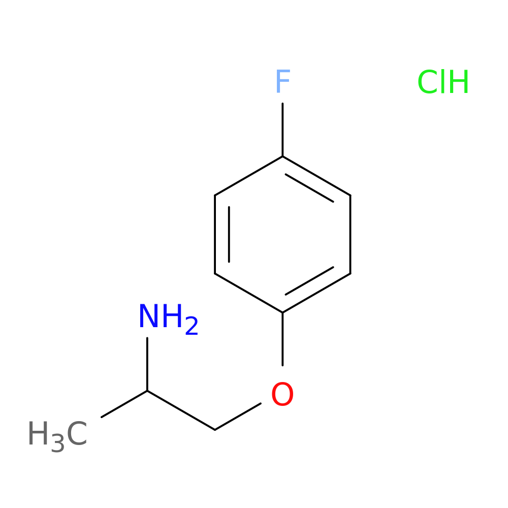1-(4-fluorophenoxy)propan-2-amine hydrochloride