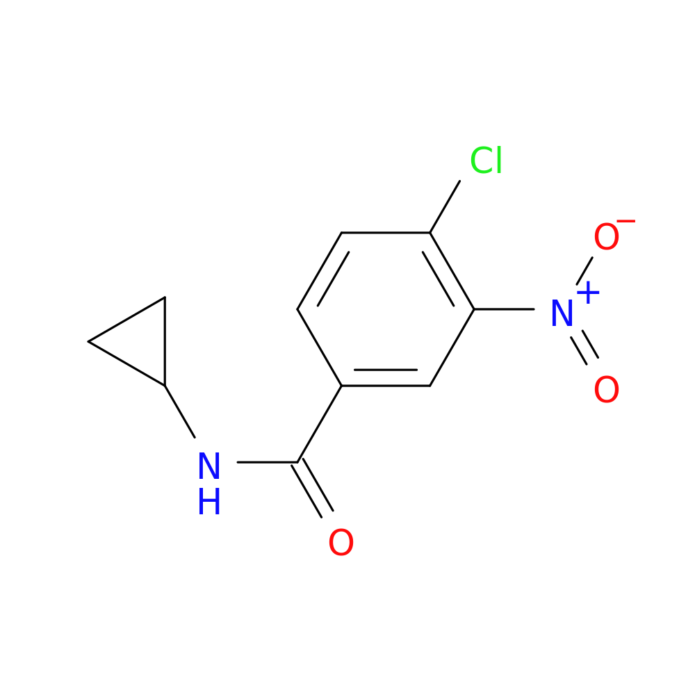 4-Chloro-N-cyclopropyl-3-nitrobenzamide