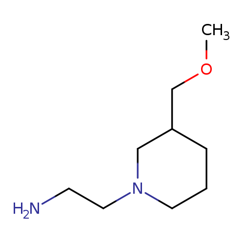 2-(3-(Methoxymethyl)piperidin-1-yl)ethanamine