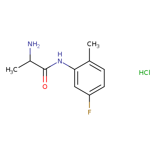 N~1~-(5-fluoro-2-methylphenyl)alaninamide hydrochloride