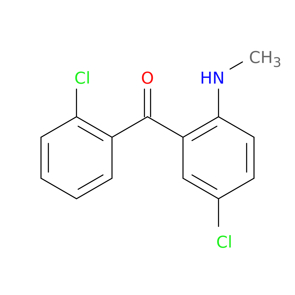 2',5-dichloro-2-(methylamino)benzophenone