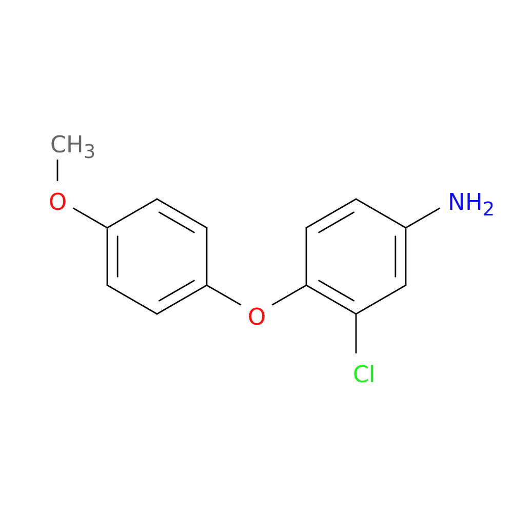 3-Chloro-4-(4-methoxyphenoxy)aniline
