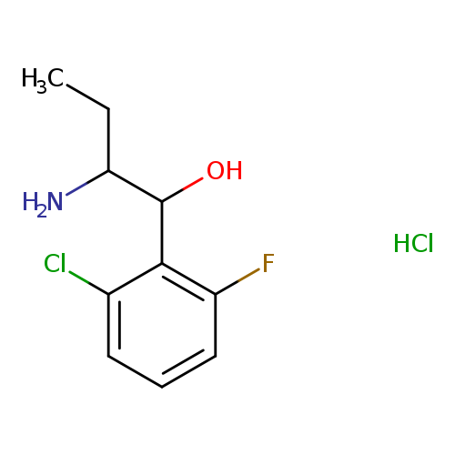 2-amino-1-(2-chloro-6-fluorophenyl)butan-1-ol hydrochloride