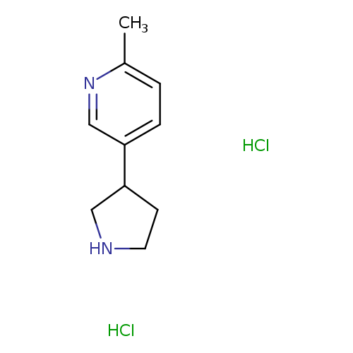 2-methyl-5-(pyrrolidin-3-yl)pyridine dihydrochloride
