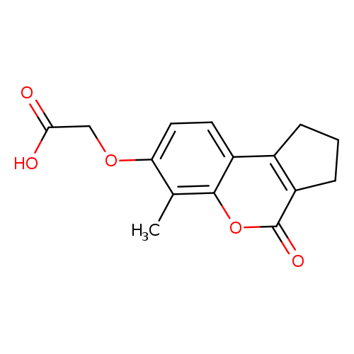2-((6-Methyl-4-oxo-1,2,3,4-tetrahydrocyclopenta[c]chromen-7-yl)oxy)acetic acid