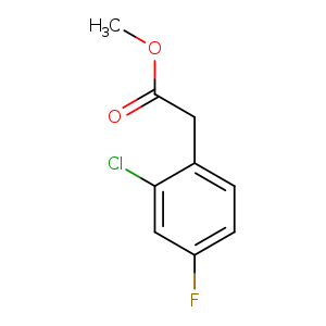 Methyl 2-Chloro-4-Fluorophenylacetate 98