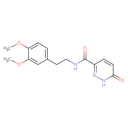 N-[2-(3,4-dimethoxyphenyl)ethyl]-6-oxo-1,6-dihydropyridazine-3-carboxamide