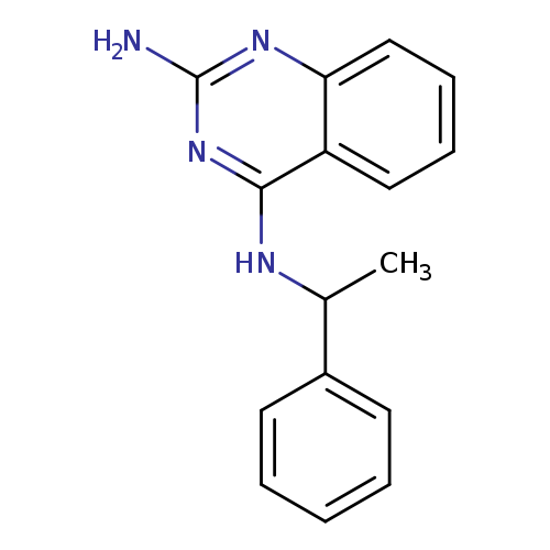N4-(1-phenylethyl)quinazoline-2,4-diamine