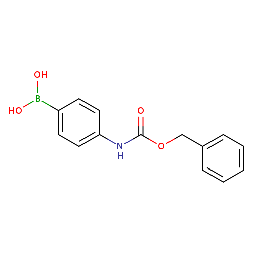 Carbamic acid, N-(4-boronophenyl)-, C-(phenylmethyl) ester