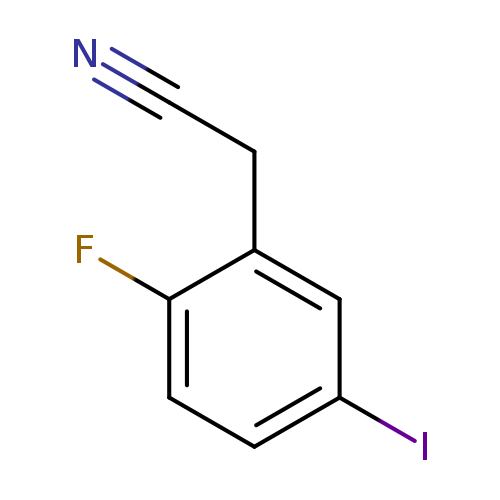 2-(2-fluoro-5-iodophenyl)acetonitrile