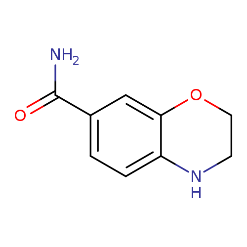 3,4-dihydro-2H-1,4-benzoxazine-7-carboxamide