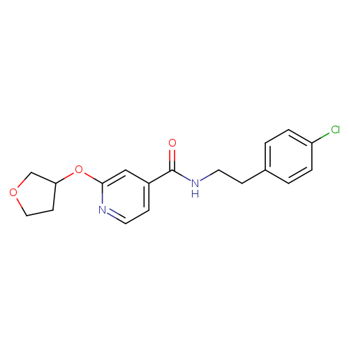 N-[2-(4-chlorophenyl)ethyl]-2-(oxolan-3-yloxy)pyridine-4-carboxamide