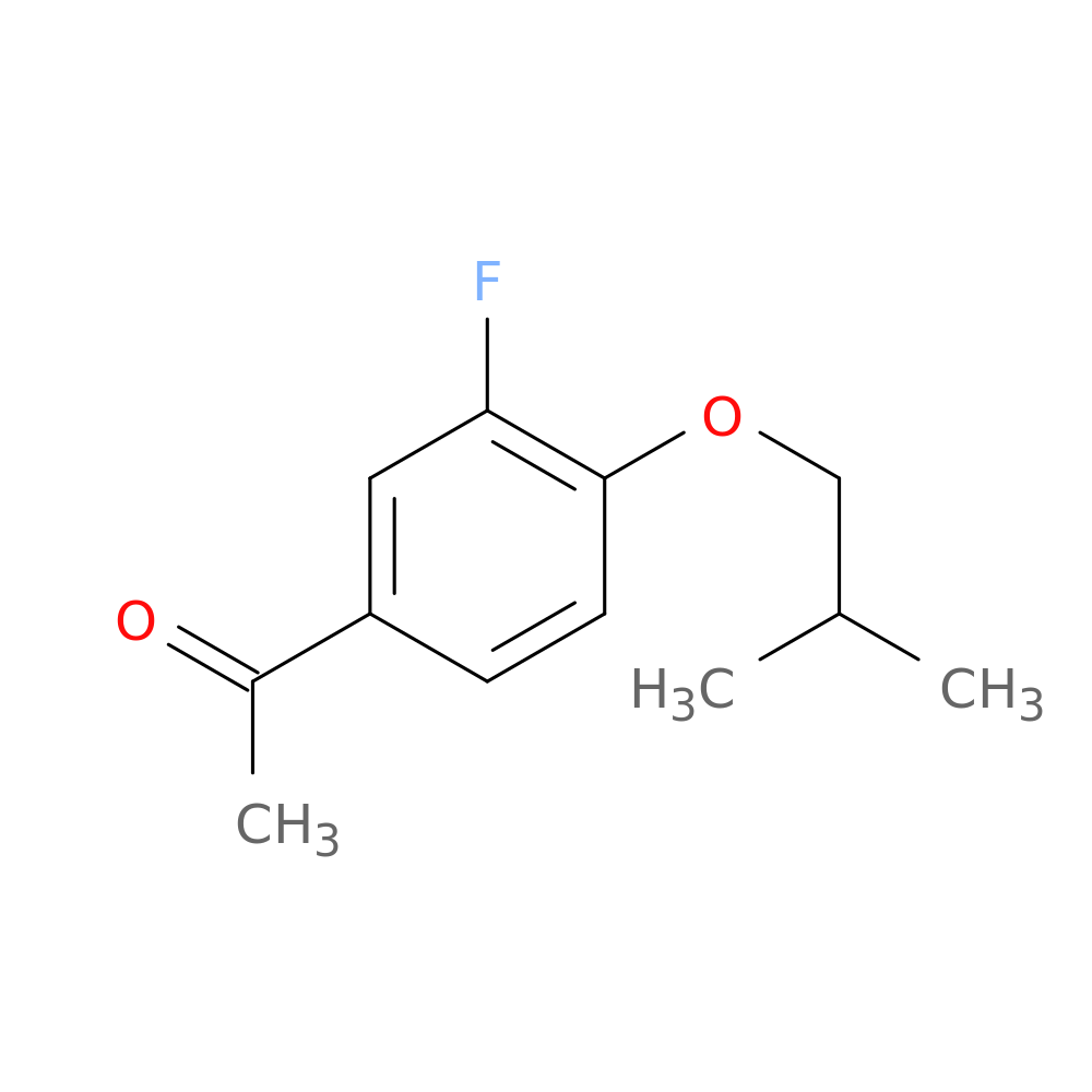 1-(3-Fluoro-4-isobutoxyphenyl)ethanone