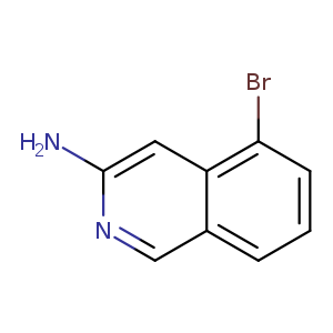 3-Isoquinolinamine, 5-bromo-