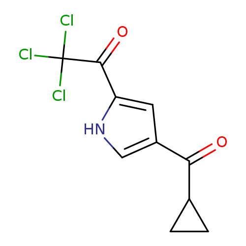 2,2,2-Trichloro-1-(4-(cyclopropanecarbonyl)-1H-pyrrol-2-yl)ethanone