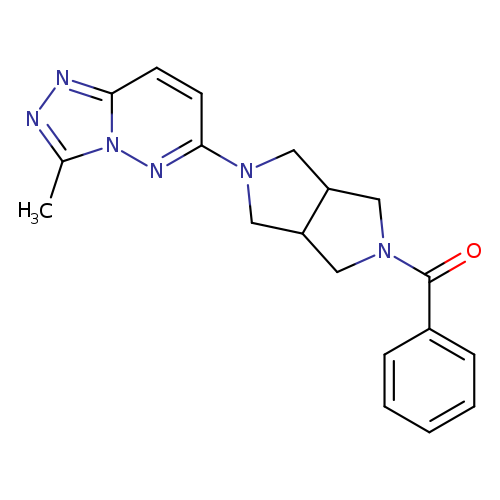2-benzoyl-5-{3-methyl-[1,2,4]triazolo[4,3-b]pyridazin-6-yl}-octahydropyrrolo[3,4-c]pyrrole