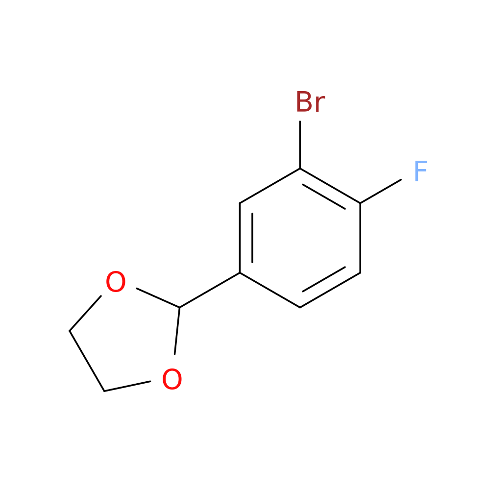 2-(3-Bromo-4-fluorophenyl)-1,3-dioxolane