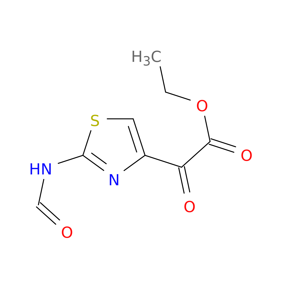 ETHYL 2-(2-FORMYLAMINO-1,3-THIAZOL-4-YL)-2-OXOACETATE