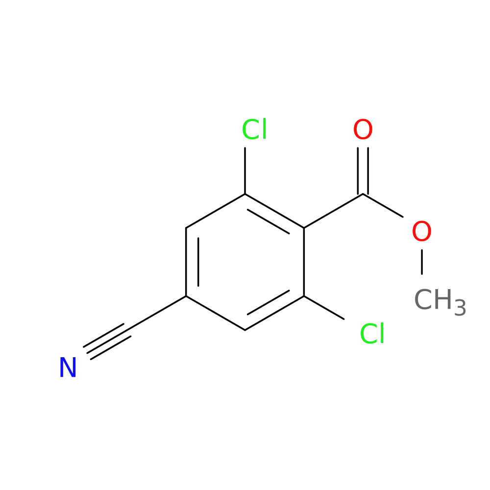 Methyl 2,6-dichloro-4-cyanobenzoate
