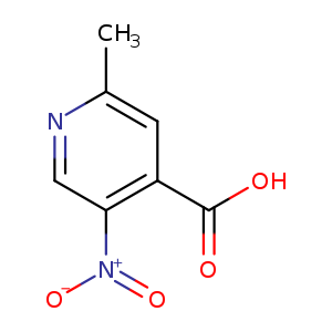 2-Methyl-5-nitroisonicotinic acid