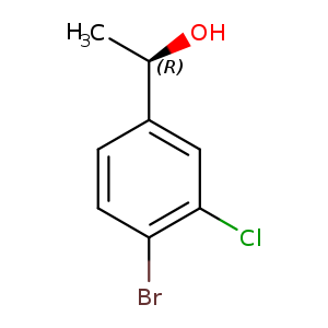 (1R)-1-(4-bromo-3-chlorophenyl)ethan-1-ol