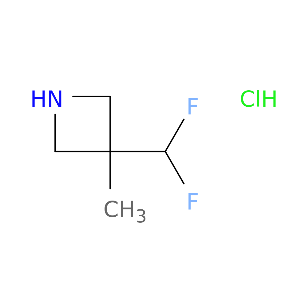 3-(difluoromethyl)-3-methylazetidine hydrochloride