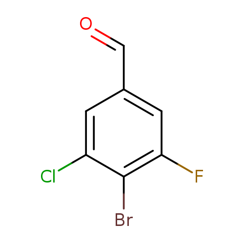 4-Bromo-3-chloro-5-fluorobenzaldehyde