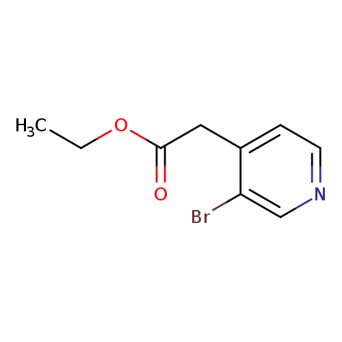 (3-Bromo-pyridin-4-yl)-acetic acid ethyl ester