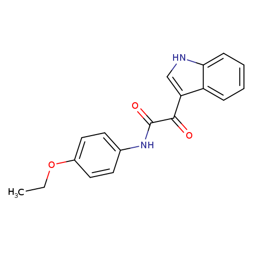 N-(4-ethoxyphenyl)-2-(1H-indol-3-yl)-2-oxoacetamide