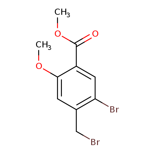 methyl 5-bromo-4-(bromomethyl)-2-methoxybenzoate