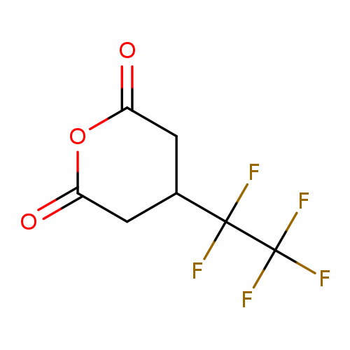 4-(pentafluoroethyl)oxane-2,6-dione