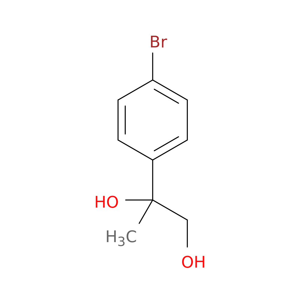 2-(4-bromophenyl)propane-1,2-diol