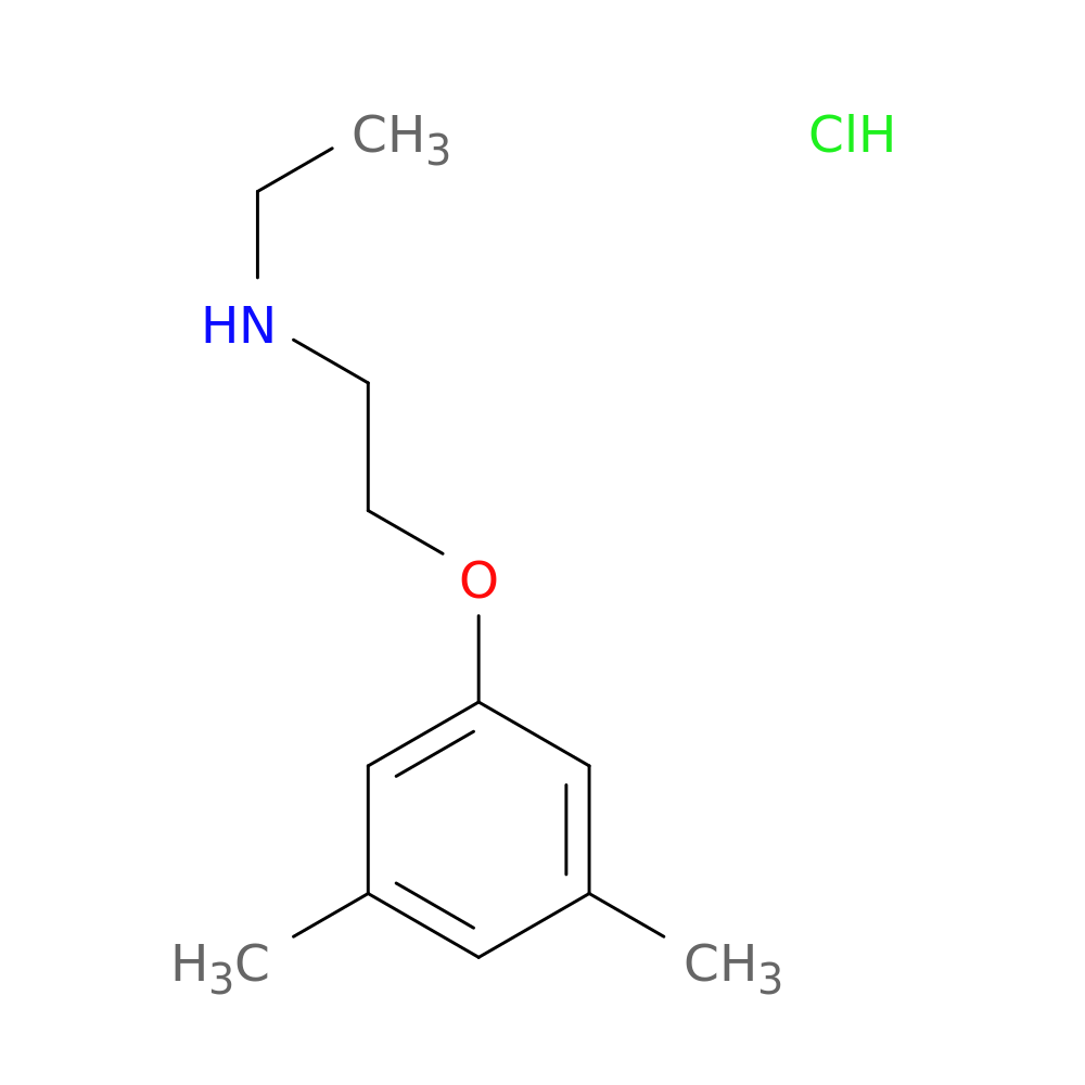 2-(3,5-Dimethylphenoxy)-N-ethylethanamine hydrochloride