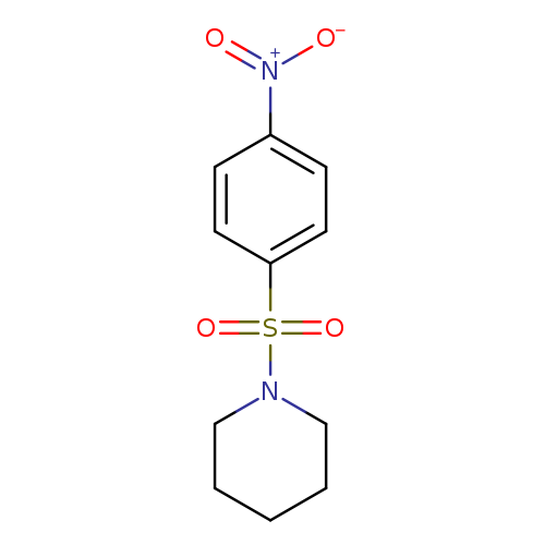 1-[(4-Nitrophenyl)sulfonyl]piperidine