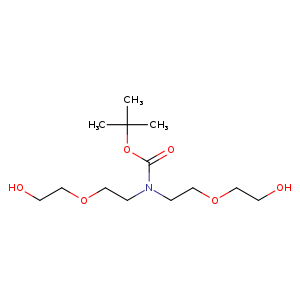 N-Boc-N-bis(PEG1-OH)