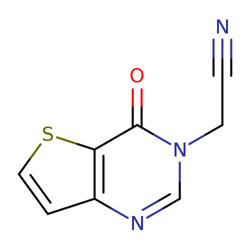 2-{4-oxo-3H,4H-thieno[3,2-d]pyrimidin-3-yl}acetonitrile