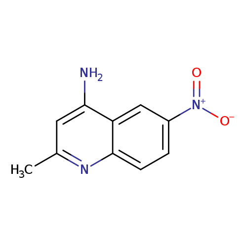 4-Quinolinamine, 2-methyl-6-nitro-