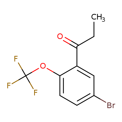 4-Bromo-2-propanoyl-1-(trifluoromethoxy)benzene