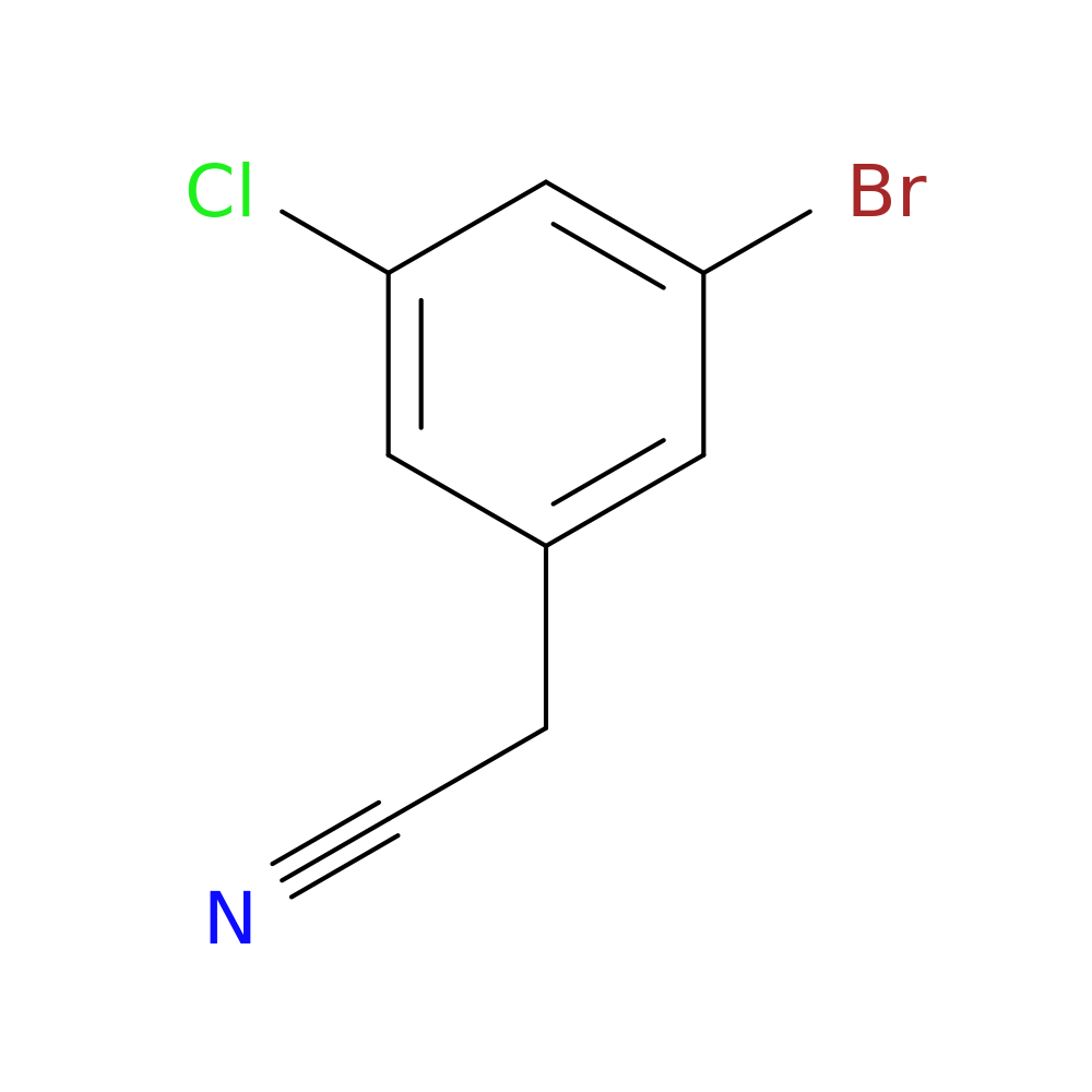2-(3-Bromo-5-chlorophenyl)acetonitrile