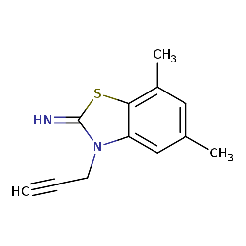 5,7-Dimethyl-3-(prop-2-yn-1-yl)benzo[d]thiazol-2(3H)-imine